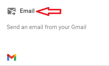 Click Add next action Select Email action