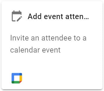 Add event attendee