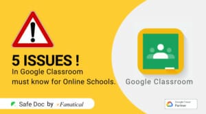 5 google classroom flaws must-know for every online school