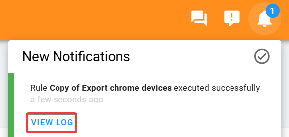 Notification of copy of export chrome devices rule