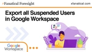 Export all suspended users in Google Workspace