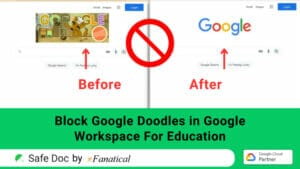 block google doodles