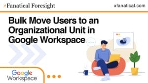 Bulk move users to an organizational unit