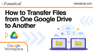 Transfer files from one google drive to another