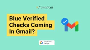 Blue verification tick is comming in Gmail