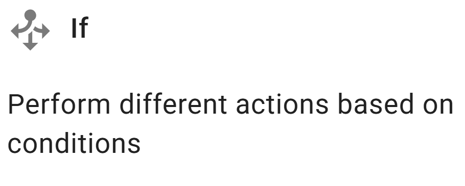 Select If action for bulk update department information by user's organizational units rule.