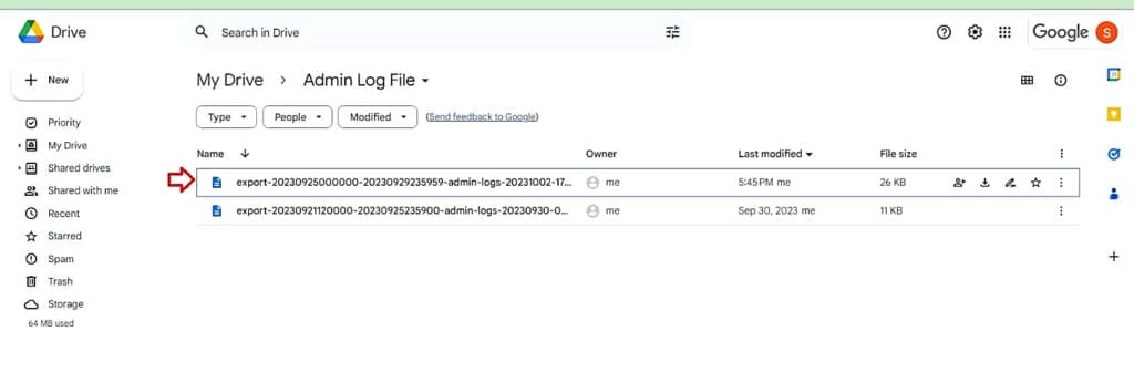 Audit Admin logs in Google Workspace