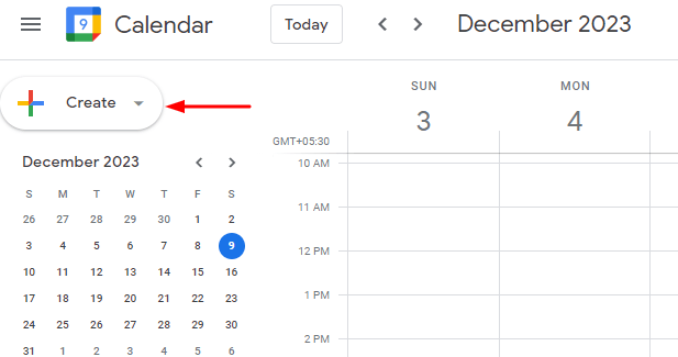 Create and manage tasks in Google Calendar