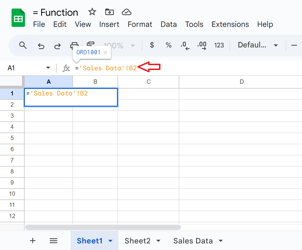 Handling sheet names with spaces