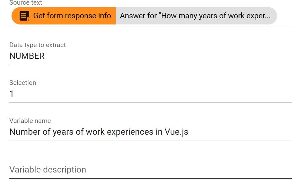 Get Form Response Info1 action1