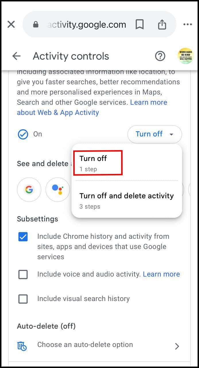 Turning Off Gemini in Google Search on Mobile