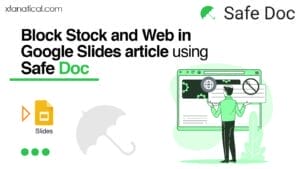 Block Stock and Web in Google Slides