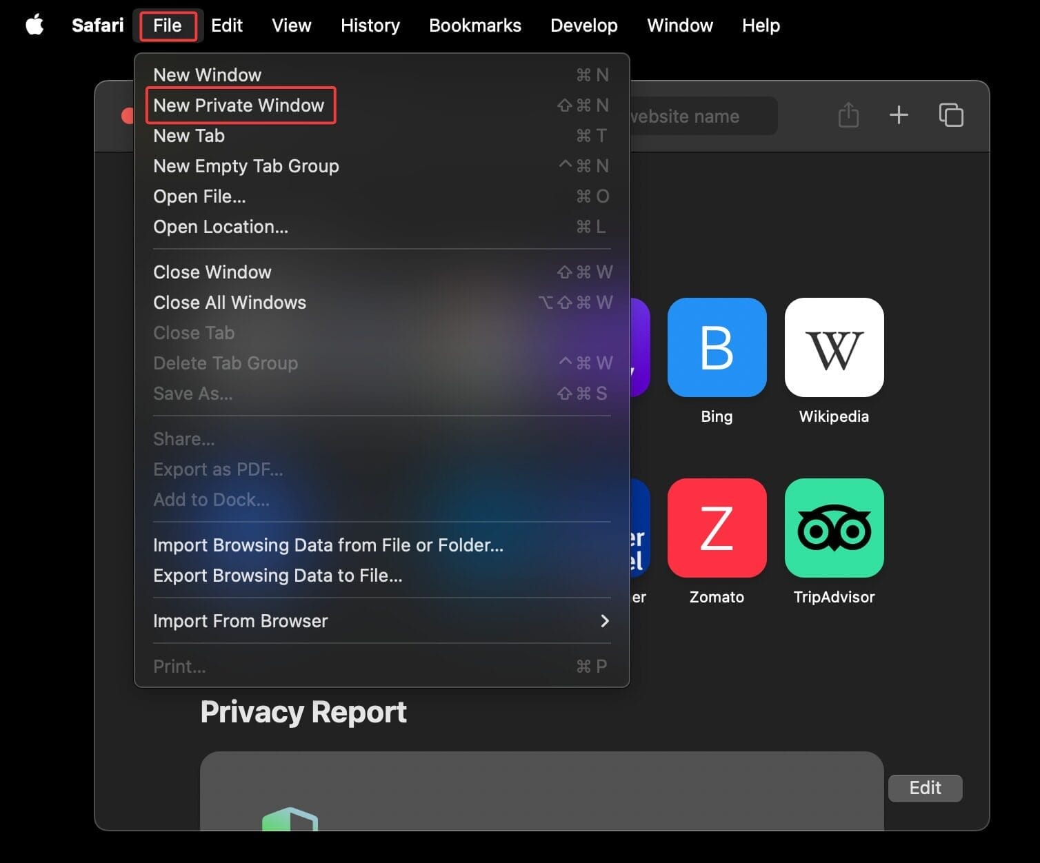 activate Incognito mode in your browser2