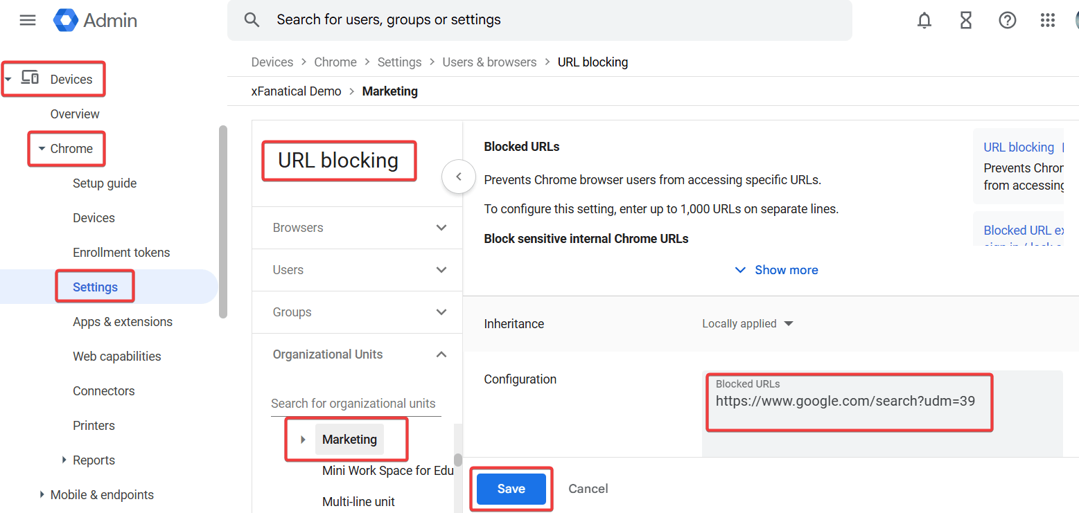 Block Short Video Platforms with URL Filtering