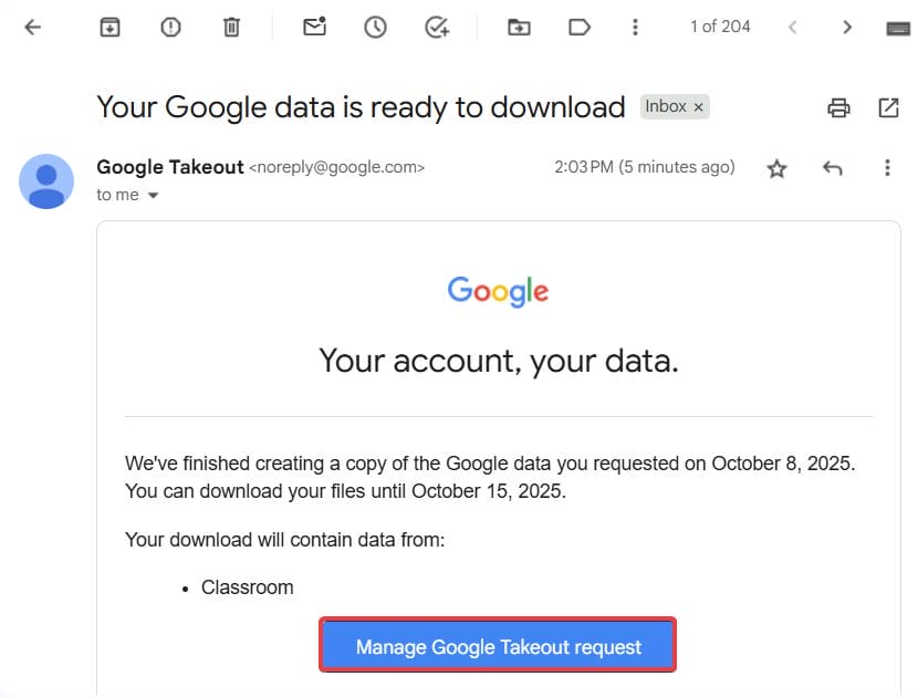 Download the Backup