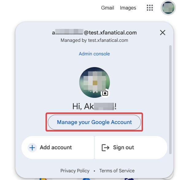Enable Passkeys on Google Account